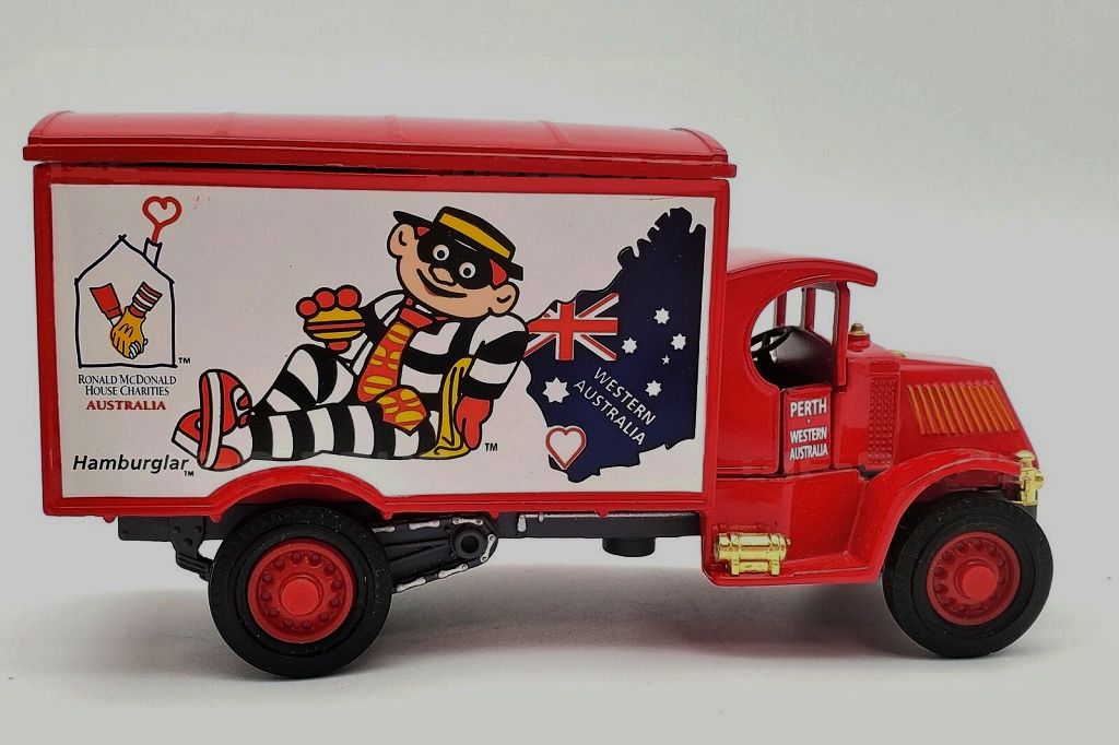 Matchbox Collectibles YCH06; 1920 Mack AC Truck; Ronald McDonald House - Western Australia